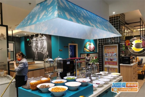 欢聚时尚客牛排加盟费