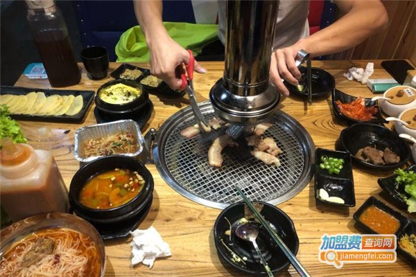 牛小鲜炭火烤肉加盟费