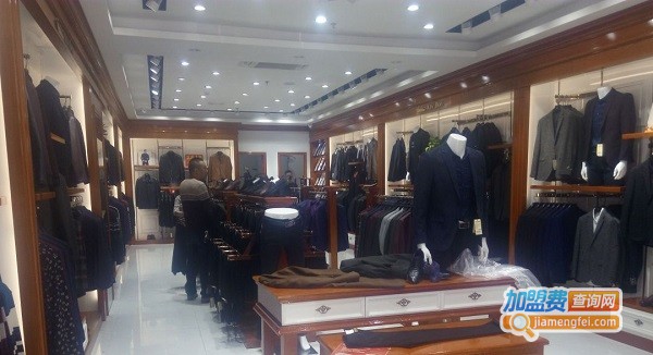 金盾男装加盟费