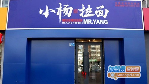 小杨拉面加盟费