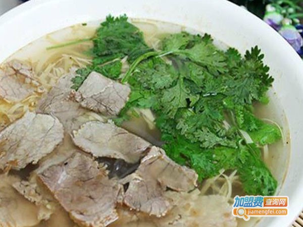 宏发牛肉汤加盟费