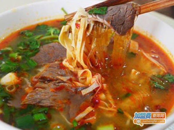 宏发牛肉汤加盟费