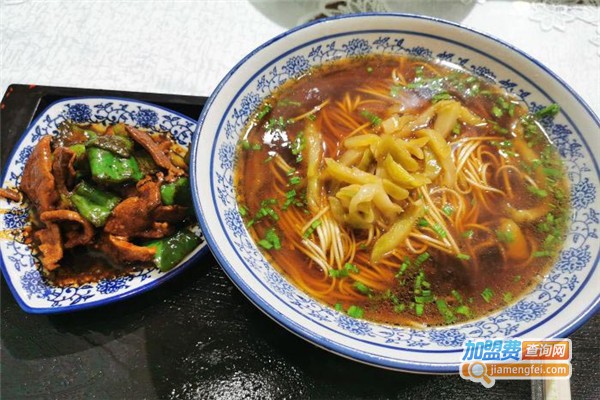 和記面馆加盟费