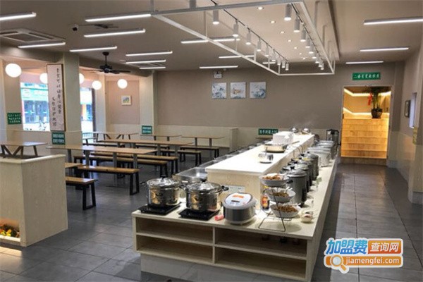 自然风素食自助餐厅加盟费