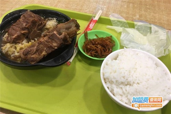 吉食来排骨米饭加盟费