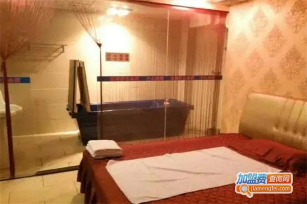 泡澡养生馆加盟费