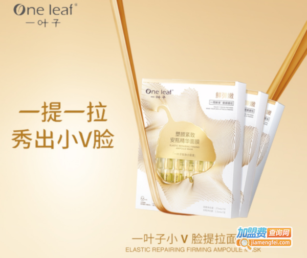 一叶子面膜加盟费