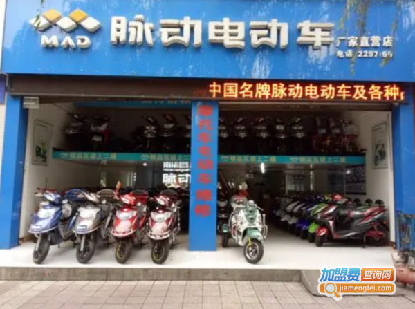 脉动电动车加盟费