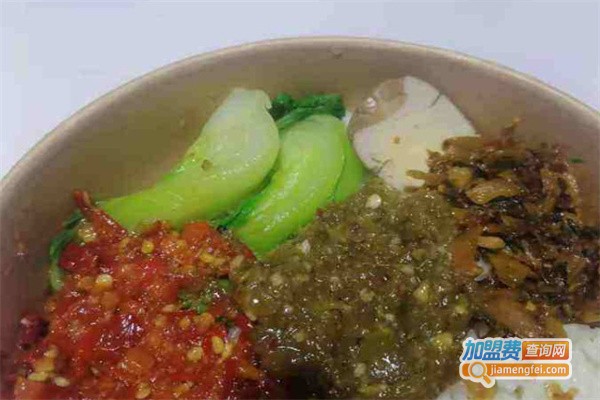 鲍饭叔剁椒卤汁拌饭加盟