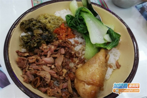 鲍饭叔剁椒卤汁拌饭加盟