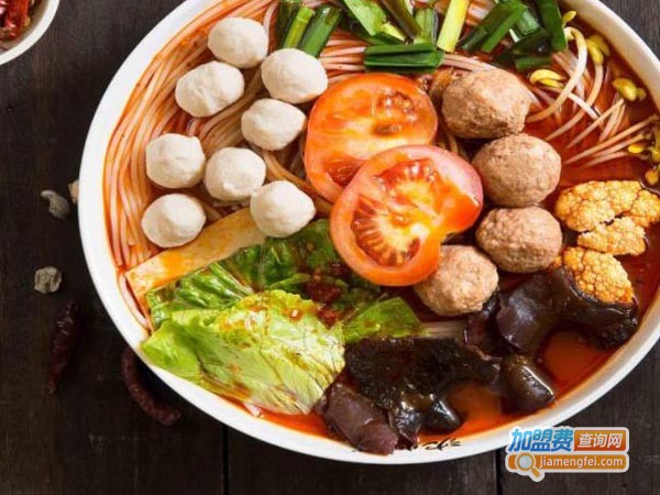 渝福轩火锅米线加盟费