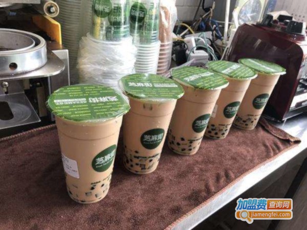芝麻街奶茶加盟费