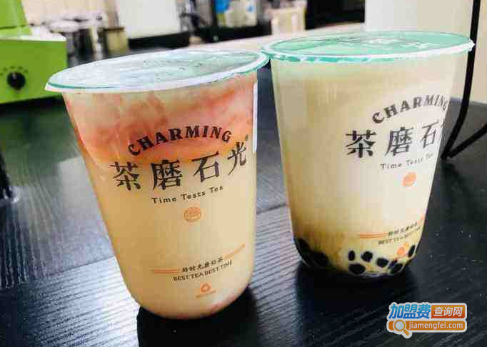 茶磨石光奶茶加盟费