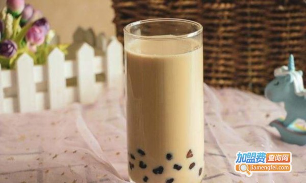 百香美奶茶