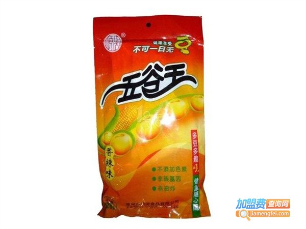 五谷王休闲食品加盟费