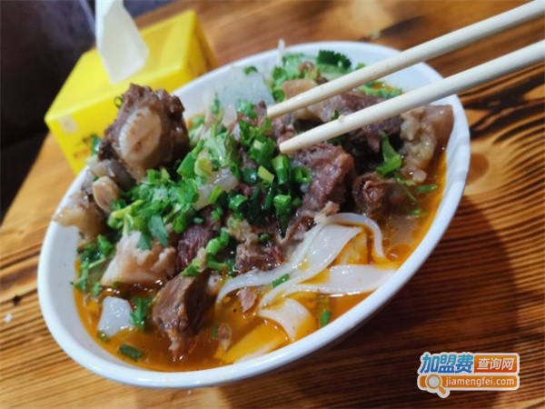 曾记牛骨头粉面加盟费