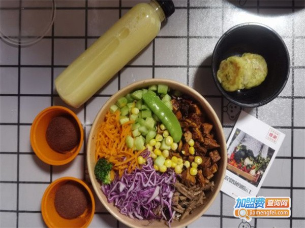 你好轻食沙拉加盟费