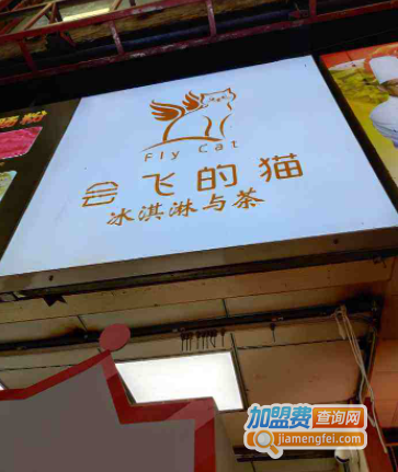 会飞的猫冰淇淋与茶加盟费