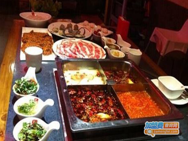 聚辣重庆麻辣火锅加盟费