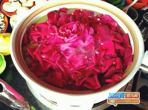 玫瑰鲜花火锅加盟费