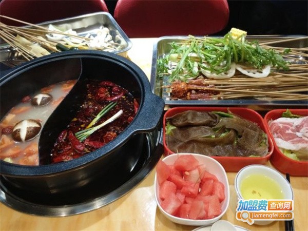 蜀味椒串串火锅加盟费