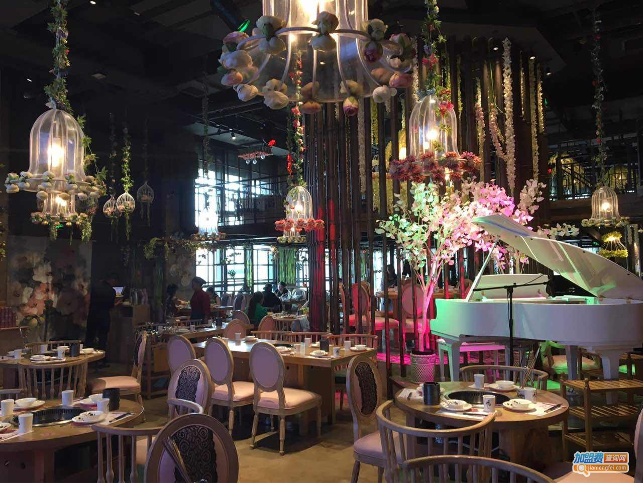 花十七格调火锅餐吧加盟费