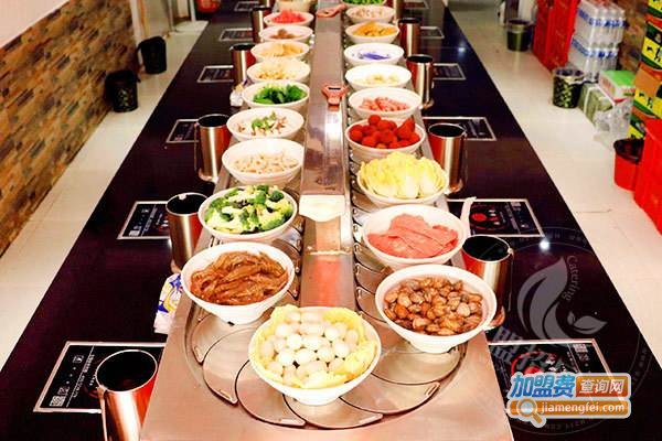 千涮百味自助旋转火锅加盟费