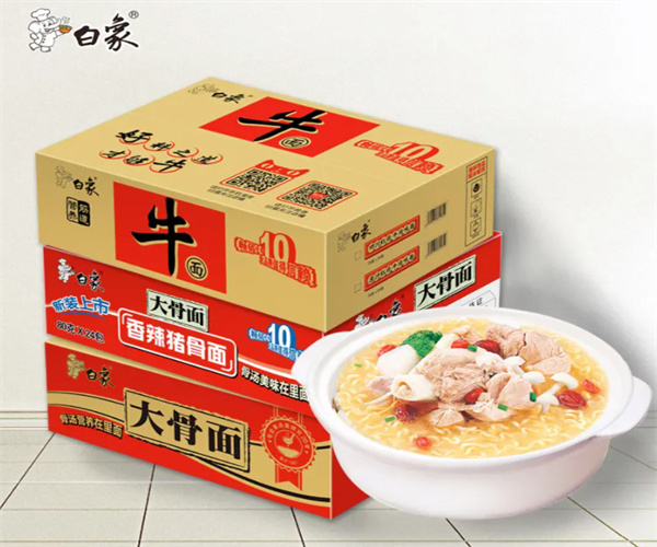 白象方便面代理费用