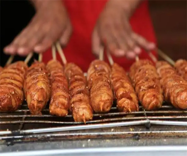 十元三串特大面筋