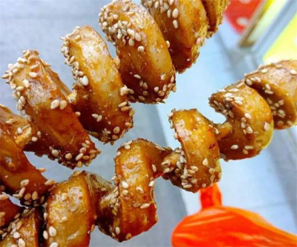 十元三串特大面筋