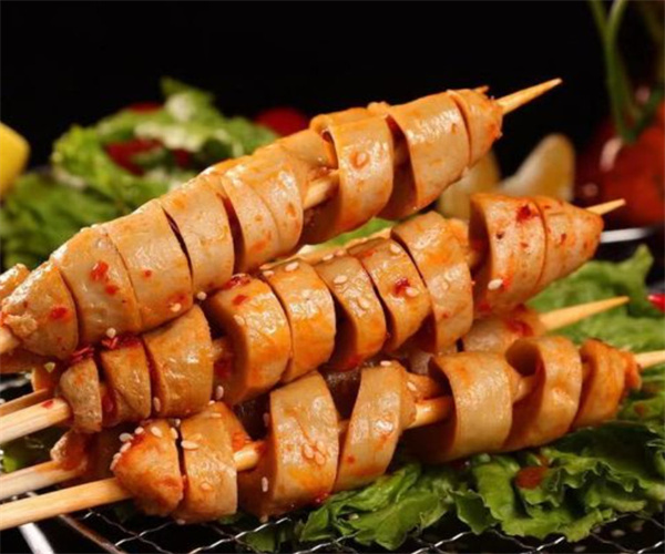 十元三串特大面筋