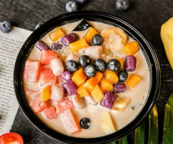 芋圆水果捞加盟