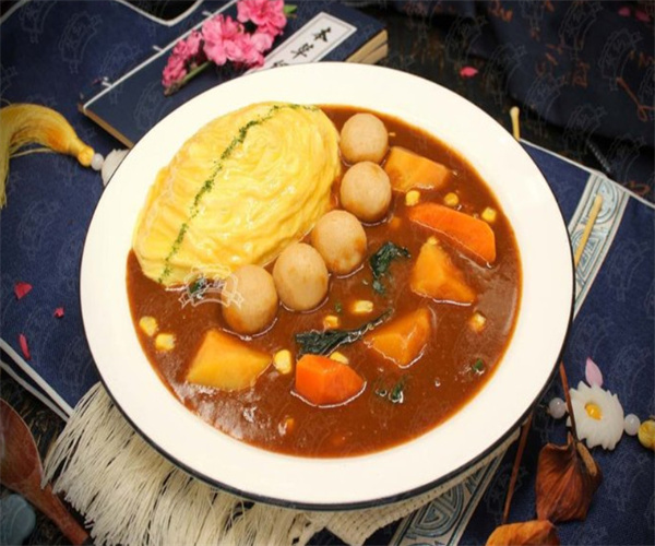 黄饷咖喱蛋包饭加盟费