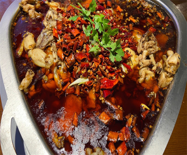 味之绝热血美蛙鱼火锅