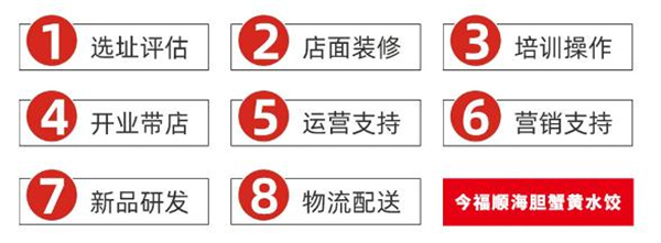 今福顺海胆蟹黄水饺