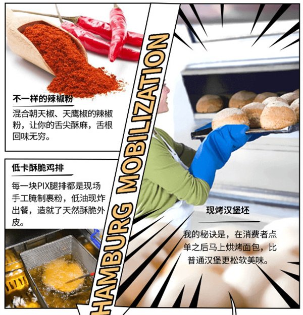 皮克斯的汉堡加盟