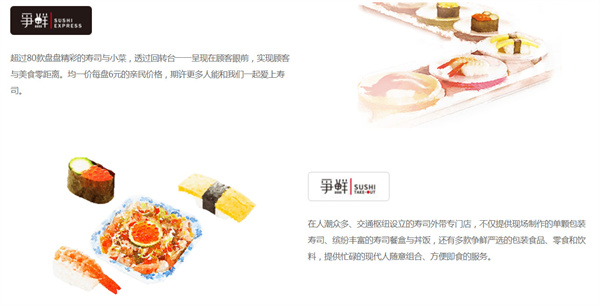 争鲜回转寿司加盟