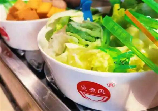 烫煮风旋转小火锅