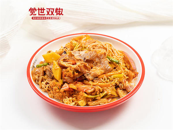 觉世双椒麻辣香锅加盟费
