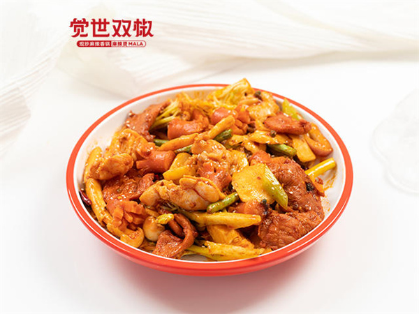 觉世双椒麻辣香锅加盟费