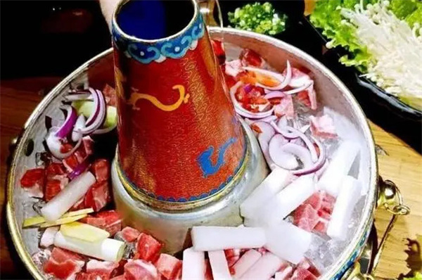 羊三疯冰煮羊火锅