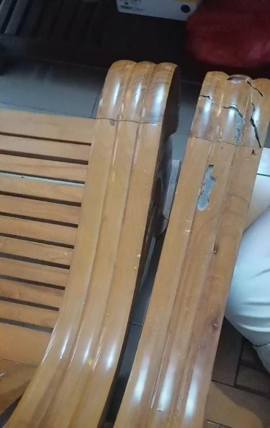 女子花6千买实木沙发内部全是水泥，谨防购物陷阱！