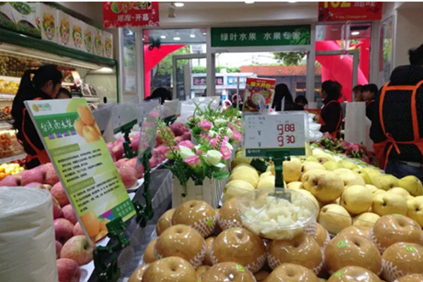 绿叶水果总部电话?