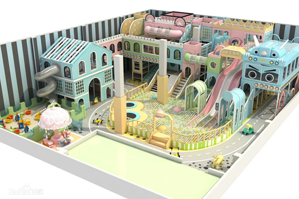 室内儿童淘气堡多少钱一平?