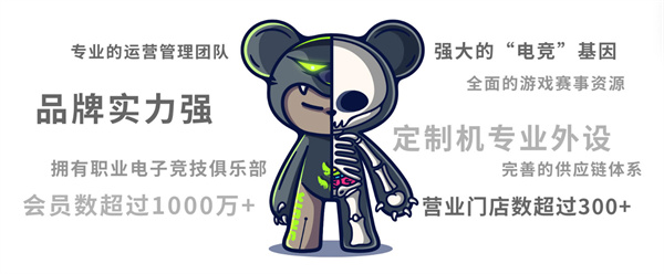 树呆熊电竞酒店加盟费