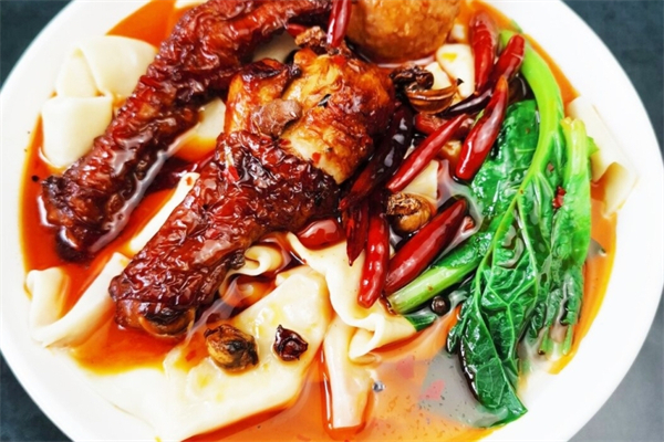 艾家悟空板面特色羊杂面