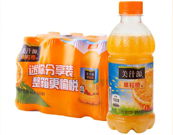 美汁源果粒橙加盟