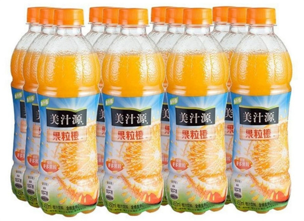 美汁源果粒橙加盟