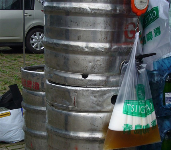 青岛散装啤酒