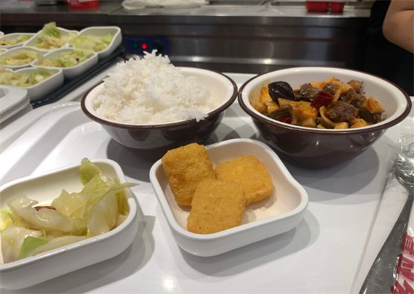 乡村基中式快餐